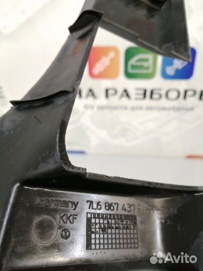 Накладка на петлю багажника левая Volkswagen