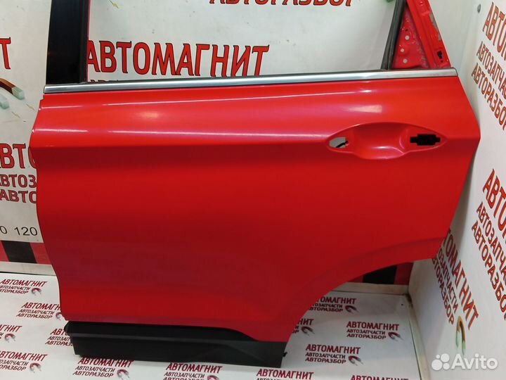 Дверь задняя левая Джили Кулрей SX11