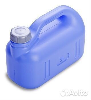 Канистра для воды 5 литров пищевая
