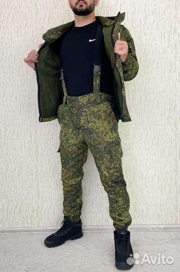 Костюм горка 8 цифра на флисе костюм пиксель