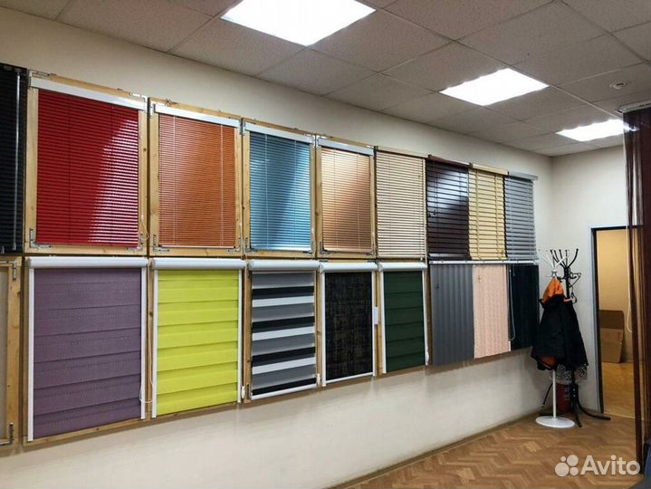 Жалюзи блэкаут рулонные шторы на окна