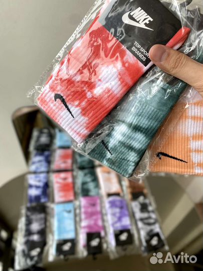 Носки Nike Tie Dye