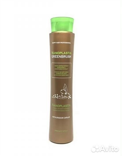 Нанопластика Happy hair greenbrush 500 ml