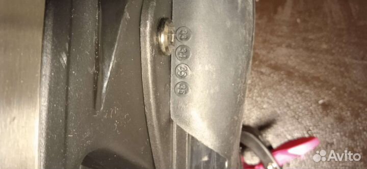 Коньки раздвижные 33 36 для девочки