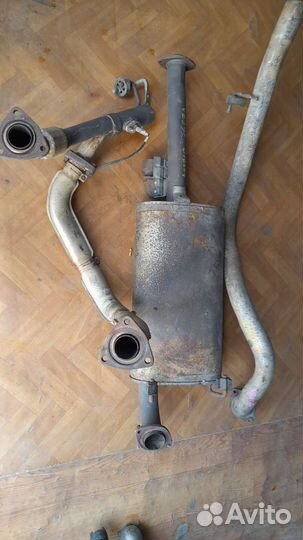 Глушитель toyota land cruiser prado