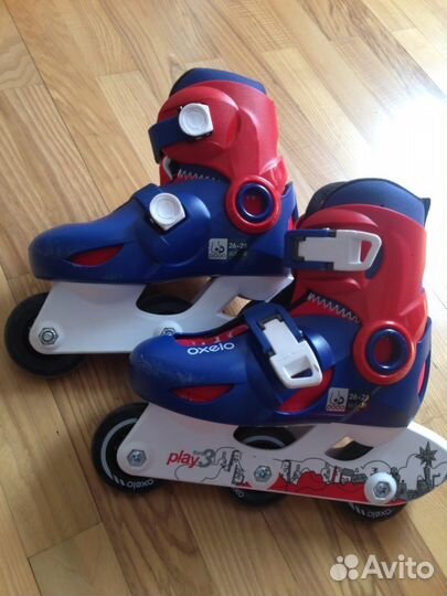 Роликовые коньки play 3 дет. oxelo
