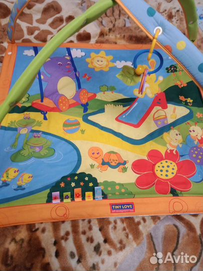 Развивающий коврик tiny love солнечная полянка