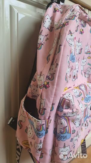 Рюкзак для девочки (кошка единорог) Kittycorn