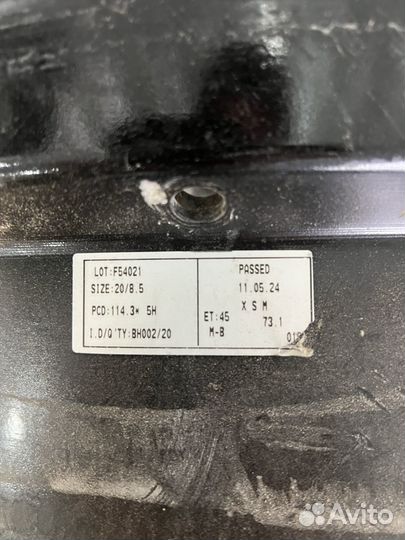 Литые диски r 20 114.3* 5