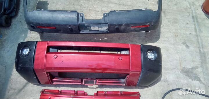 Бампер Дискавери 3