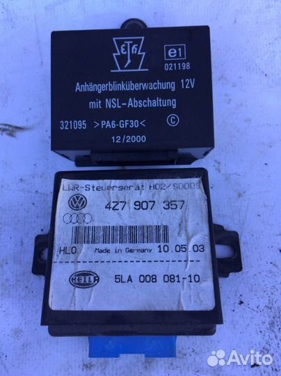 Audi A6 C5 блок управления фар 5LA00808110