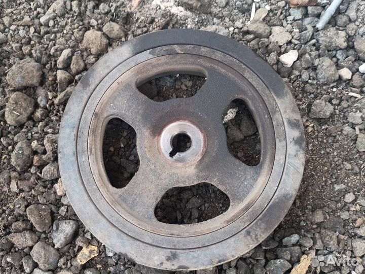 Шкив коленчатого вала kia rio