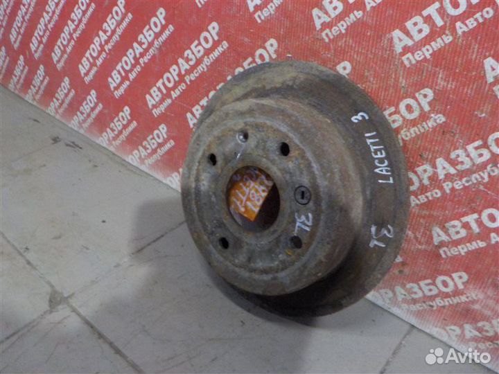 Диск тормозной задний левый Chevrolet Lacetti 2008