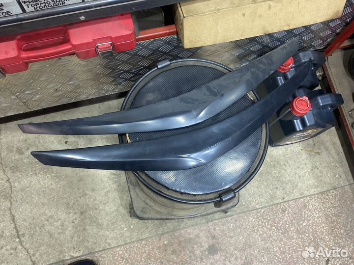 Реснички на фары solaris 2