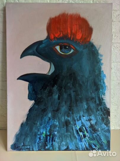 Картина маслом на холсте 