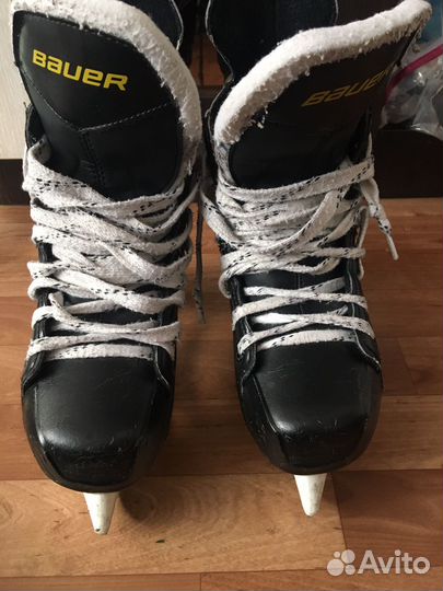 Хоккейные коньки бауэр 36 EUR