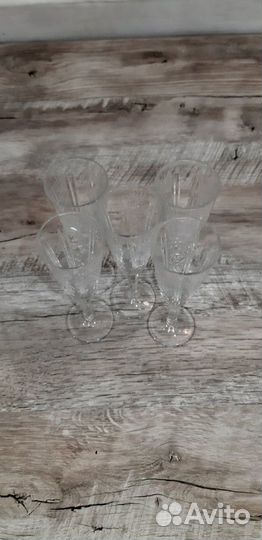 Хрустальная посуда (бокалы, фужеры, вазы)