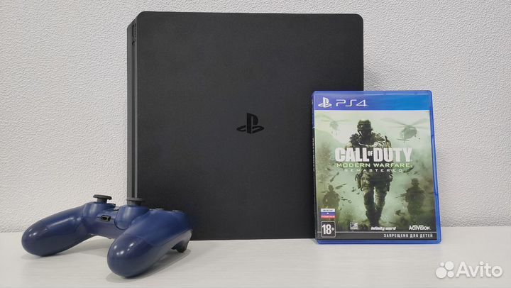 Sony PS4 Slim + 76 игр