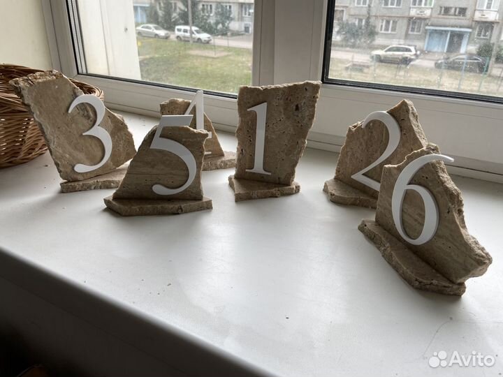 Номерки на столы