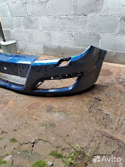 Бампер передний на opel astra h