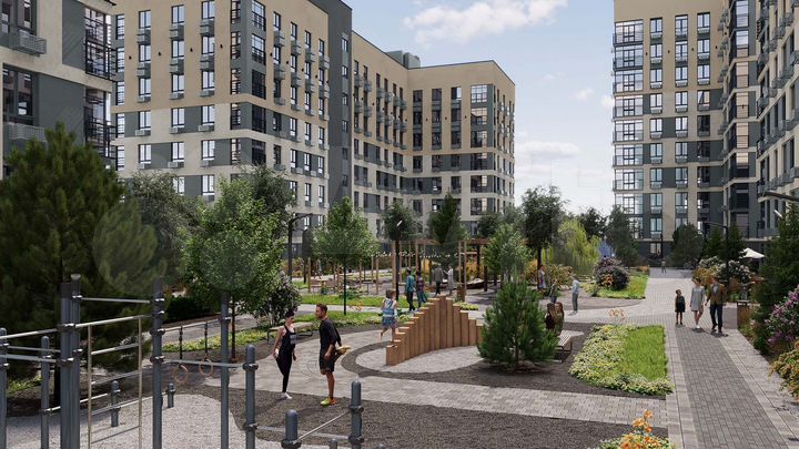 1-к. квартира, 34,9 м², 4/10 эт.