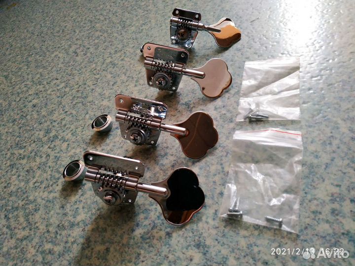 Колки для бас гитары Schaller bmfl