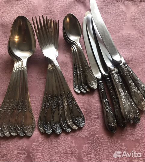 Столовый набор мельхиор зиш Классик