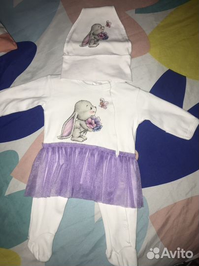 Платье боди для девочки