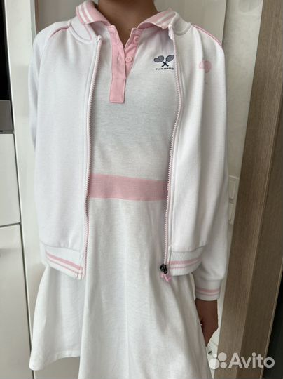 Комплект Zara 152 см (платье+олимпийка)