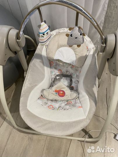 Детские электронные качели