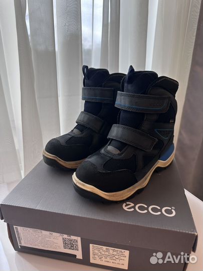 Детские зимние ботинки ecco