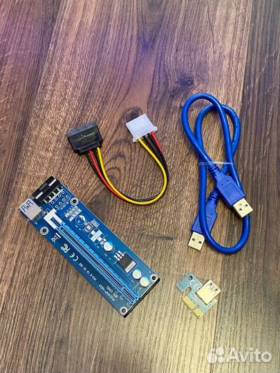 Райзер для видеокарты Molex