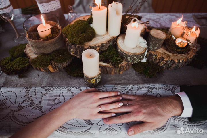 Декор Рустик для свадьбы