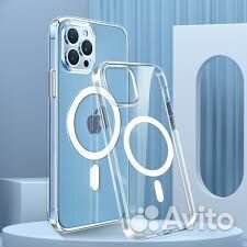 Прозрачный чехол MagSafe Case iPhone 14 Max