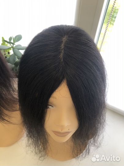 Накладка из натуральных волос