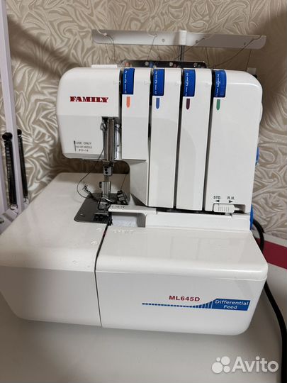 Швейная машинка bruce и оверлок family