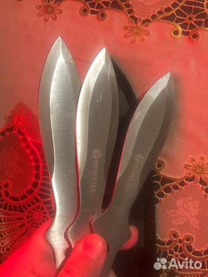 Ножи метательные, серебристые, спортивные, 3-10 м