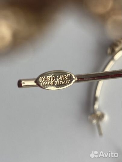 Серьги Roberto Cavalli