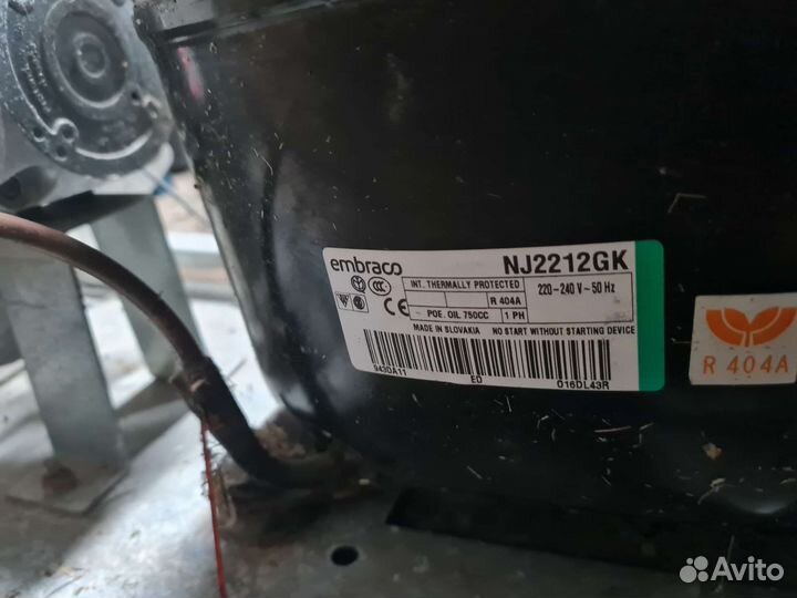 Компрессор для морозильного ларя