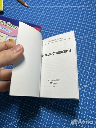 Классики за 30 минут, Ф.М. Достоевский, книга
