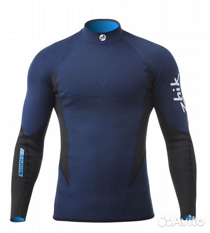 Гидромайка с длинным рукавом Microfleece V Top Nav