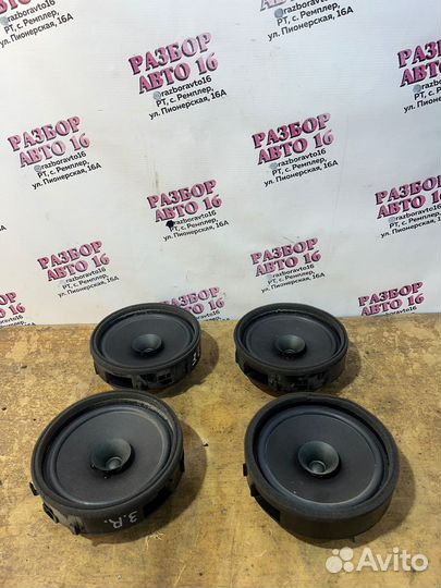 Колонки 4 шт штатные Mitsubishi Lancer 10