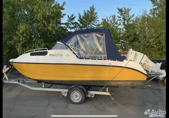 Катер Нептун 550 с мотором Suzuki140