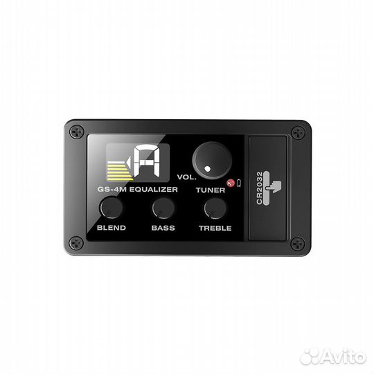 GS-4M Звукосниматель/Эквалайзер/Тюнер для гитары