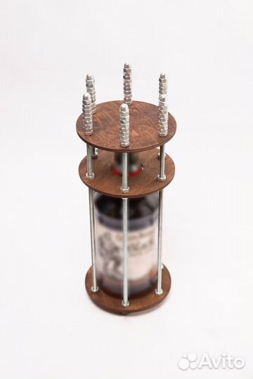 Клетка сейф для бутылки в подарок