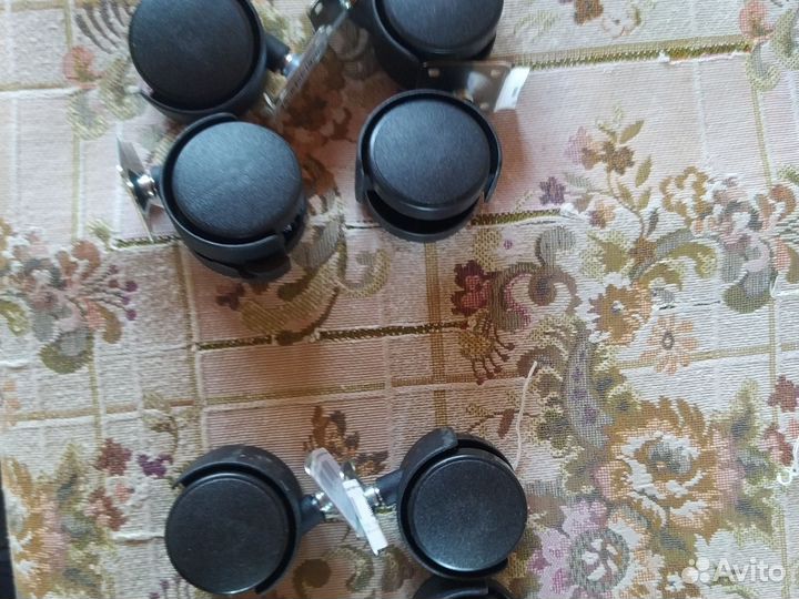 Колёсики для мебели (опора на площадке усиленная)