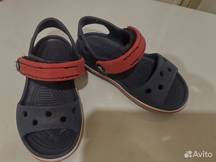 Crocs c8 сандали крокс 25/26 размер