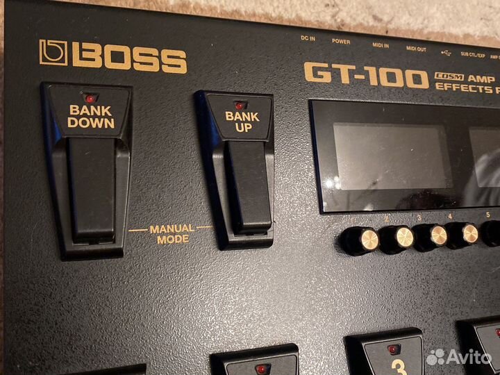 Гитарный процессор boss gt-100