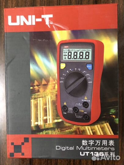 Мультиметр цифровой uni-t ut136b