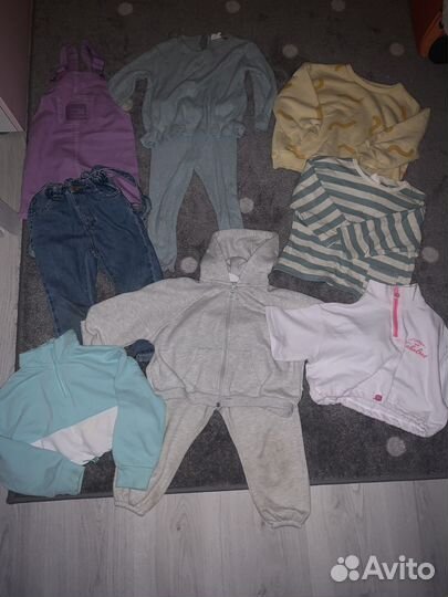 Детские вещи пакетом zara 98 для девочки